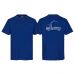 T-Shirt, Men, Crane Logo Royal Blue