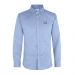 Fine Twill Shirt, Slim fit, Men Light blue